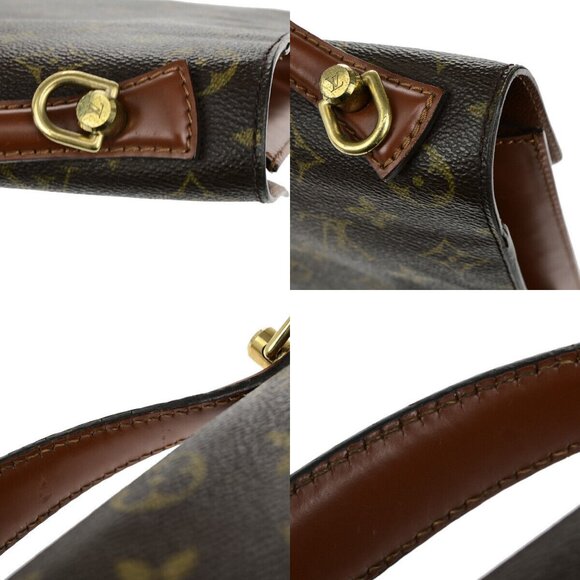 LOUIS VUITTON Monceau 28 Hand Bag Monogram Leather Brown M51185 70YG720 - Picture 9 of 14